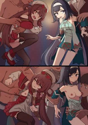 hentai 璃月の少女たち
