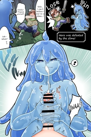 hentai A manga about losing to a sperm extracting slime