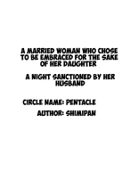 hentai A Married Woman Who Chose to Be Embraced for The Sake of Her Daughter - A Night Sanctioned by Her Husband Part 1+2