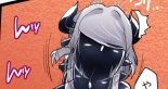 hentai Adventurer in a succubus costume at the casino