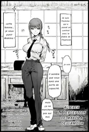 hentai Altérer la perception de makima de l