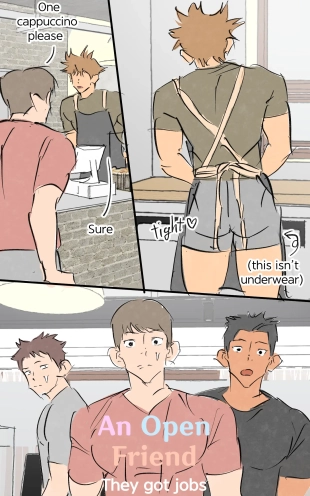 hentai An Open Friend | They got jobs