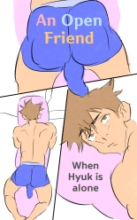 hentai An Open Friend | When Hyuk is alone