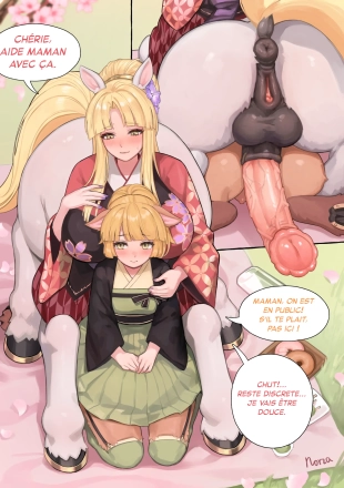 hentai Centaur Family Picnic