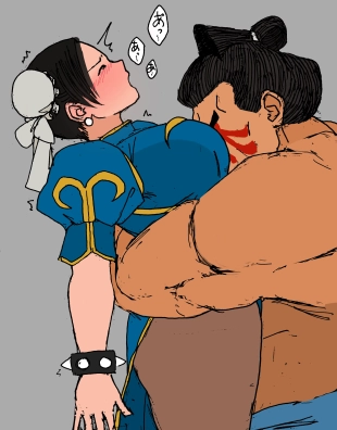 hentai Chun-Li VS. Edmond Honda