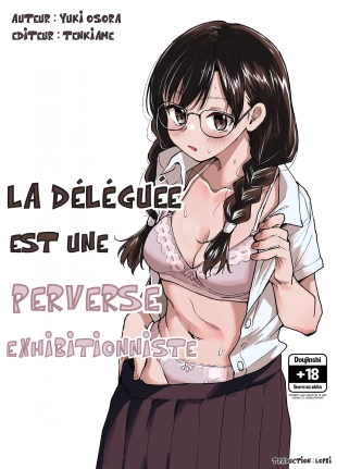 hentai Class no Iinchou ga Roshutsuheki no Aru Hentai-san datta | La Déléguée est une Perverse Exhibitionniste