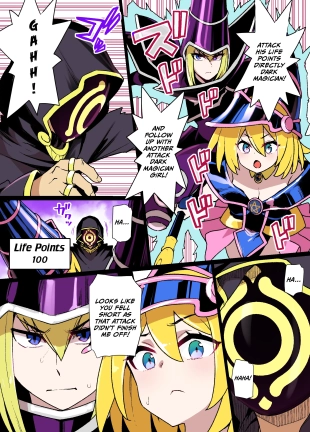 hentai Dark Magician Girl Becomes a Succubus Manga