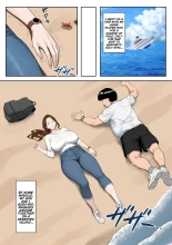 hentai Desert Island Mother-Son sex life: A busty mother reluctantly satisfying her son