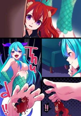 hentai Dragon girl swallows treat