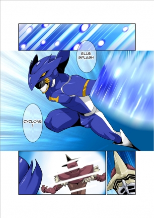 hentai Dragon Ranger Blue Chapter 01