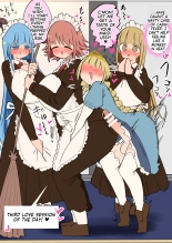 hentai Futanari Oujo-sama no Seiyoku Hassan Maid Harem Sex