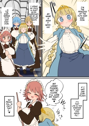 hentai Futanari Oujo-sama no Seiyoku Hassan Maid Harem Sex