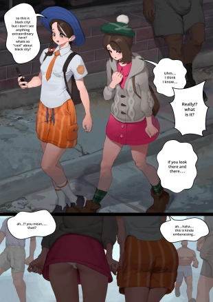 hentai Gloria and Juliana visit Black City