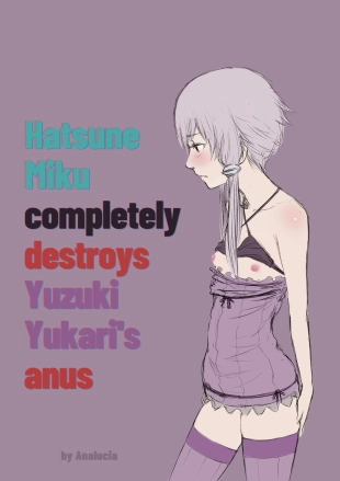 hentai Hatsune Miku completely destroys Yuzuki Yukari