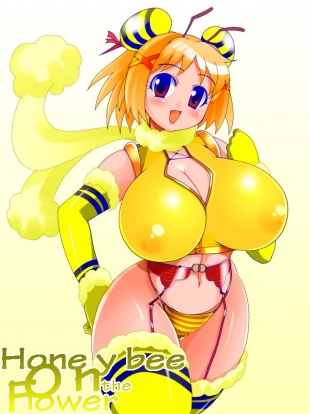 hentai Honey Bee on the Flower