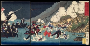 hentai Japanese Ukiyo-e during Satsuma Rebellion