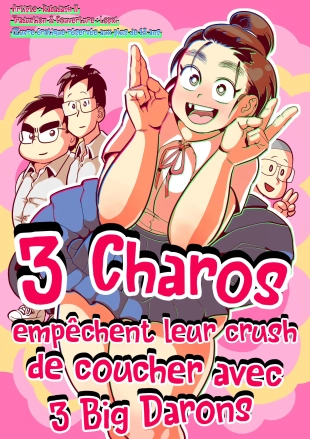 hentai Kanachan to otomodachi | 3 Charos empêchent leur crush de coucher avec 3 Big Darons