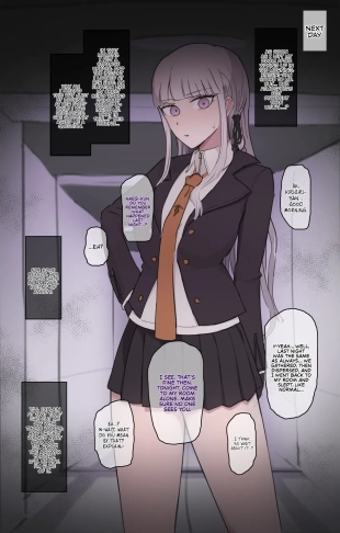 hentai Kirigiri-san Anal licking