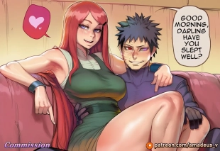 hentai Kushina Uzumaki x Obito Uchiha