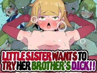 hentai Little Sister Wants to Try her Brother