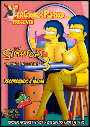 hentai Los Simpsons Viejas Costumbres 3 Recordando a Mama