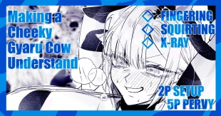 hentai Making a Cheeky Gyaru Cow Understand + Full-Color Edition