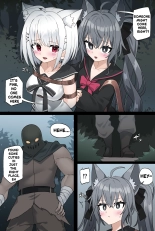 hentai Manuka and Karin get kidnapped in the forest ENG+JP