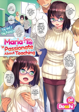 hentai Maria-sensei Is Passionate About Teaching