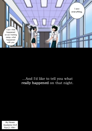 hentai My Harem Academia Chapter 8 Part 3 Breaking into a broken heart