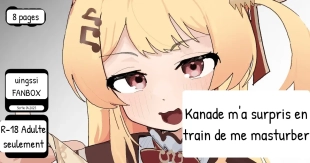 hentai Onanie Shiteta no o Kanade ni Bareta...