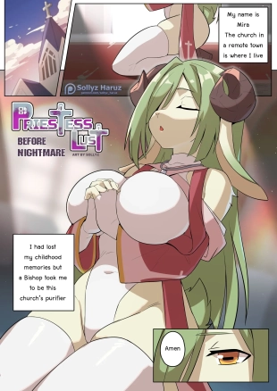 hentai PriestessLust:Before Nightmare Comic