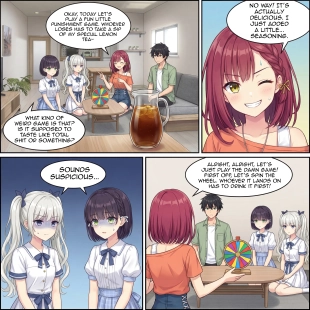 hentai Punishment Game - Fart Comic #8