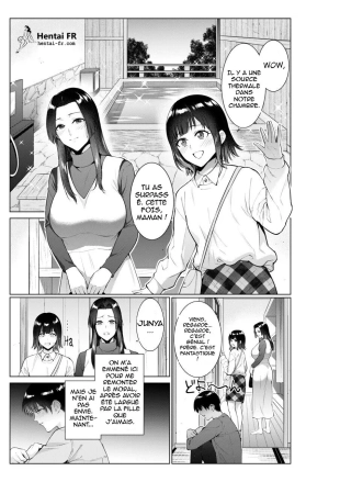 hentai Ryokan de Oyakodon | Sex with Mother and Sister at a Ryokan