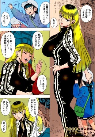 hentai Shinozuka Yuuji Hajimete no Hitozuma Toranoana Kounyuu Tokuten 4P Leaflet