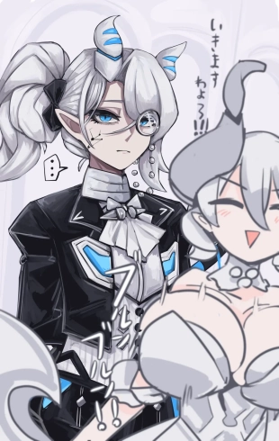 hentai Shirogane no Shiro no Bakunyuu Shitsuji