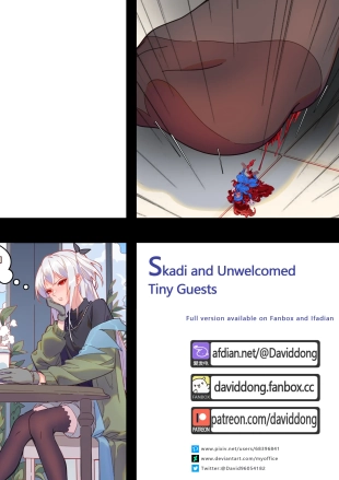 hentai Skadi and Unwelcomed Tiny Guests