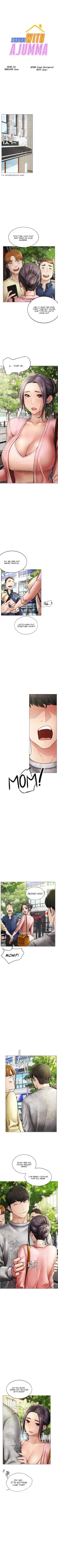 hentai Staying with Ajumma