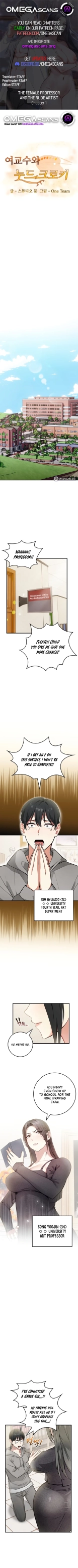 hentai The Female Professor and the Nude Artist