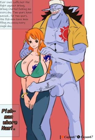 hentai The fish-man slave Nami