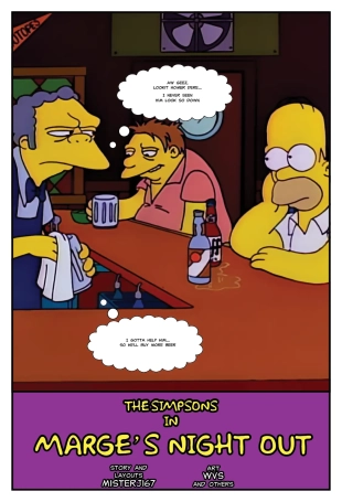 hentai The Simpsons: Marge
