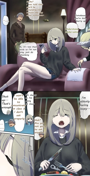 hentai The young lady who was a human animal