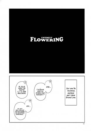 hentai Untimely Flowering