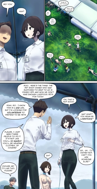 hentai Volunteer for pet human livestock sales promotion event 【Translated by kochakaden】