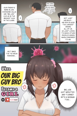 hentai When Our Big Guy Bro Became a Girl