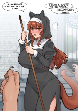 hentai Wolf Nun