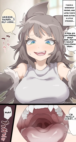 hentai Wolf Woman SAME SIZE VORE