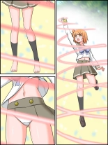 hentai Yoso no Ko Heroine Amane no Henshin Scene