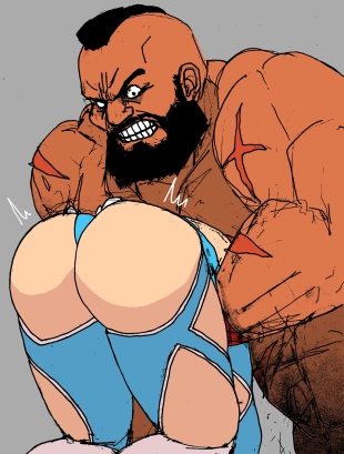 hentai Zangief VS. Rainbow Mika