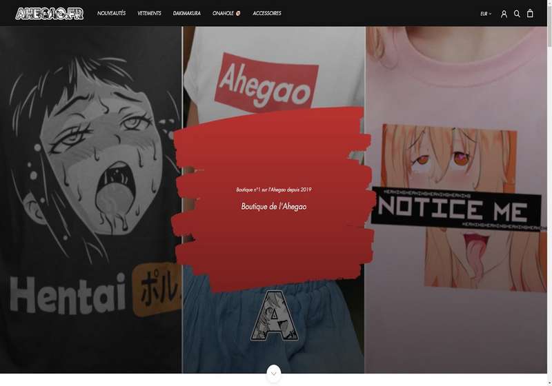 Ahegao, une boutique hentai qui va ravir les otakus