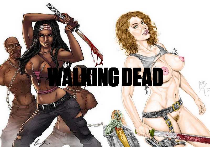 The Walking Dead hentai, la parodie porno très rare à mater